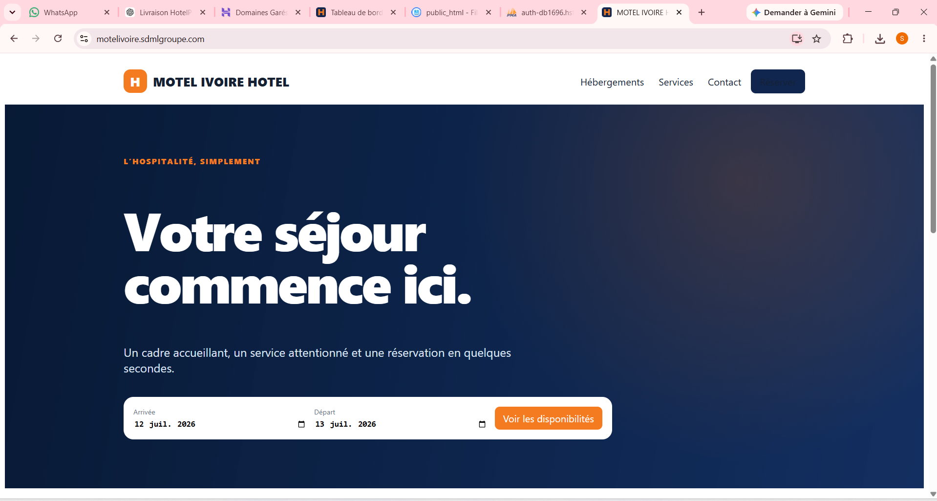 Chambre 1
